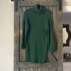 Oversized sweater dress